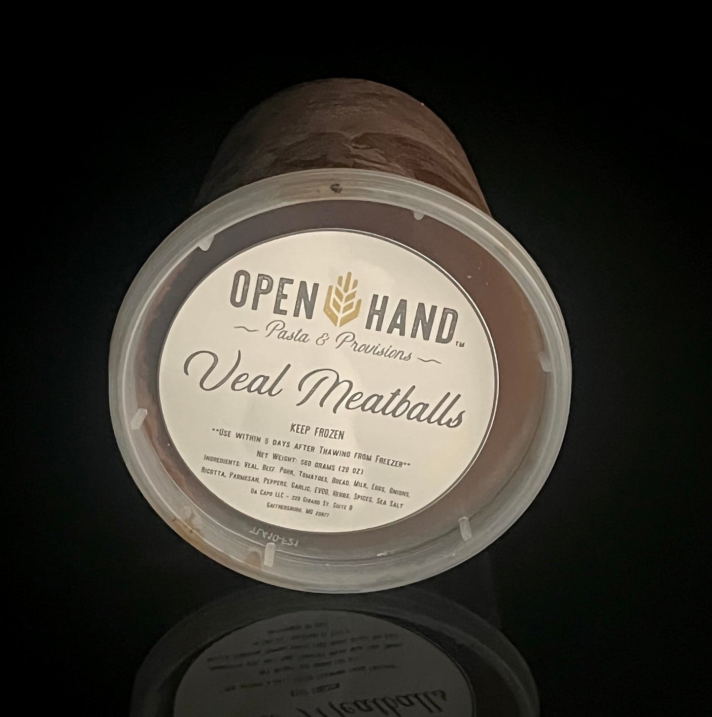 Veal Meatballs in Charred Tomato Sauce