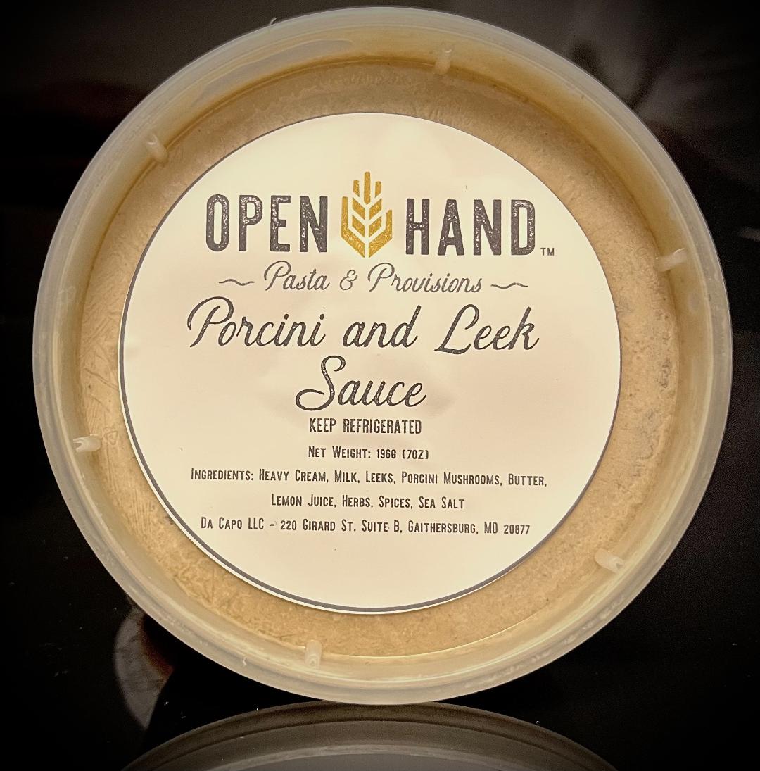 Porcini and Leek Sauce